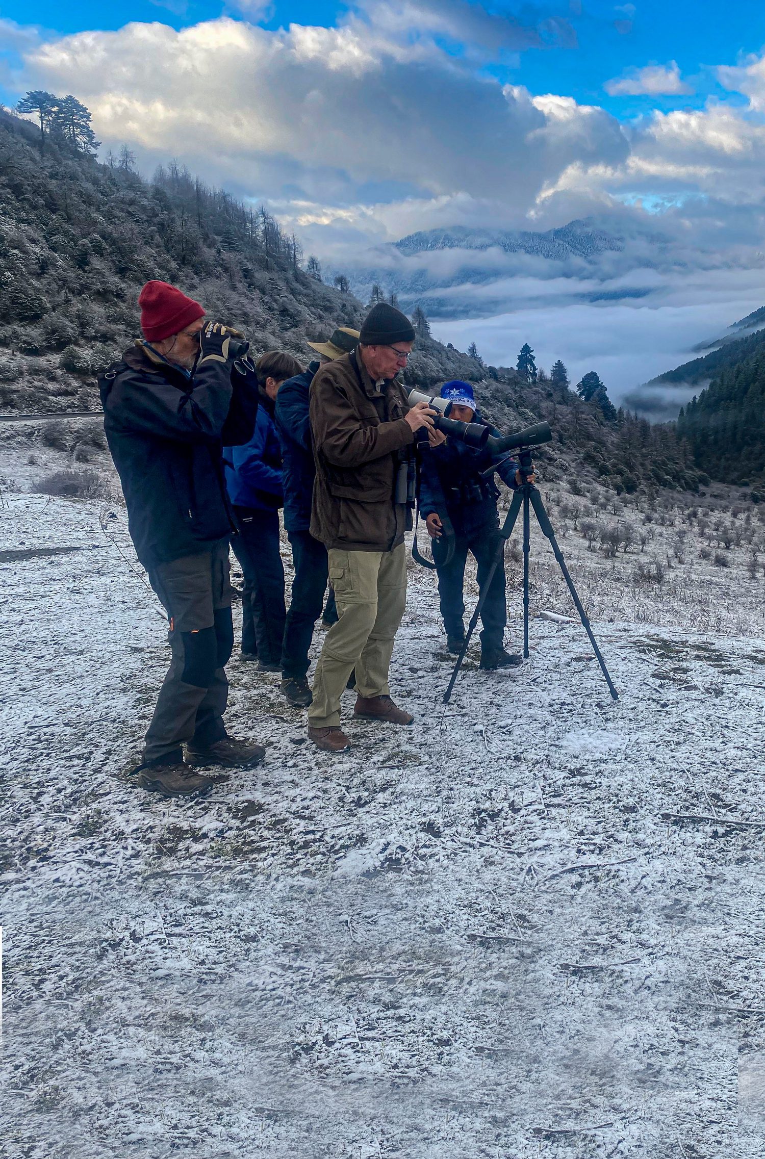 Bhutan Bird Watching in winter