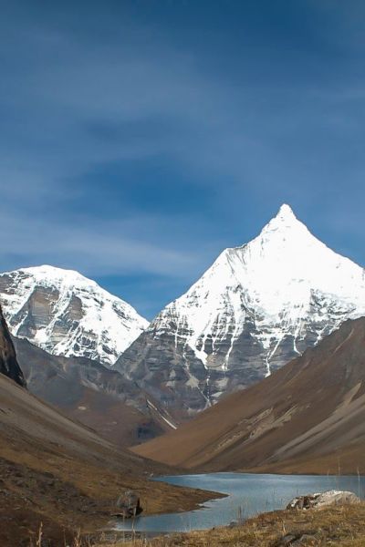 Trekking Clients Admire Stunning Landscapes
